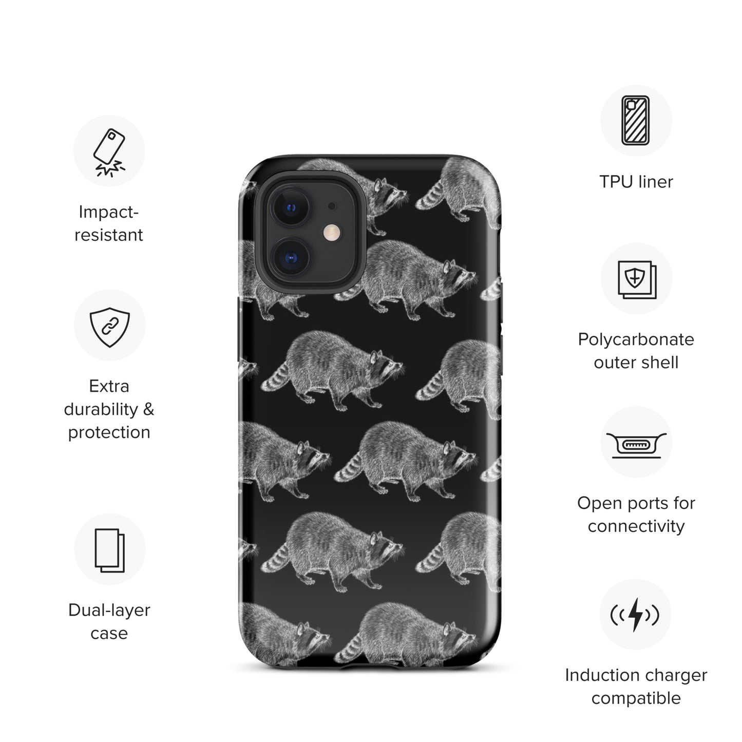 Trash Panda Tough Case for iPhone®