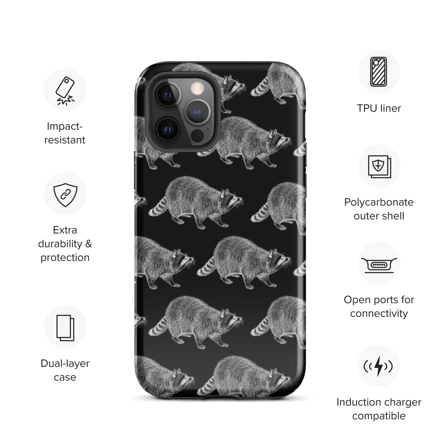 Trash Panda Tough Case for iPhone®