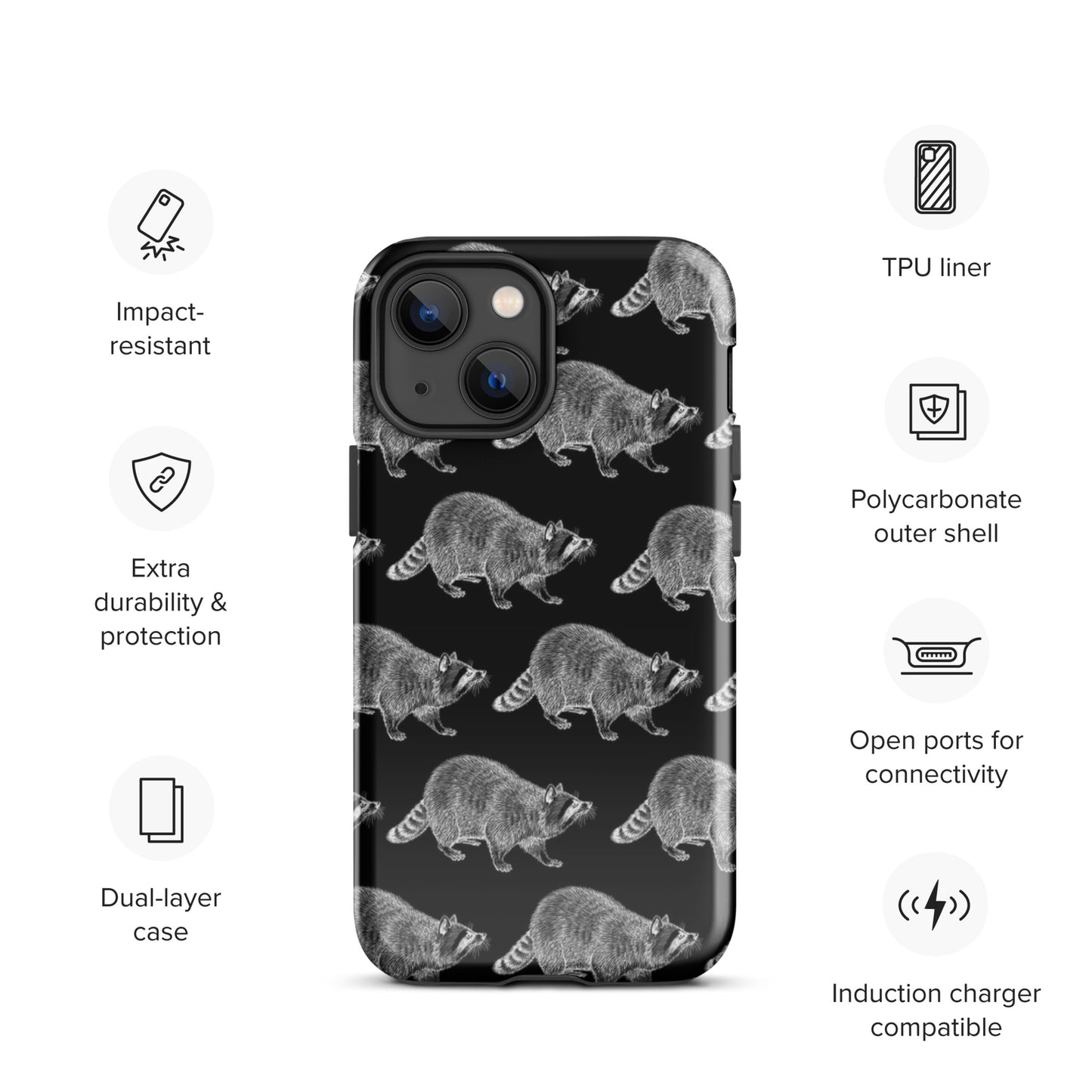 Trash Panda Tough Case for iPhone®