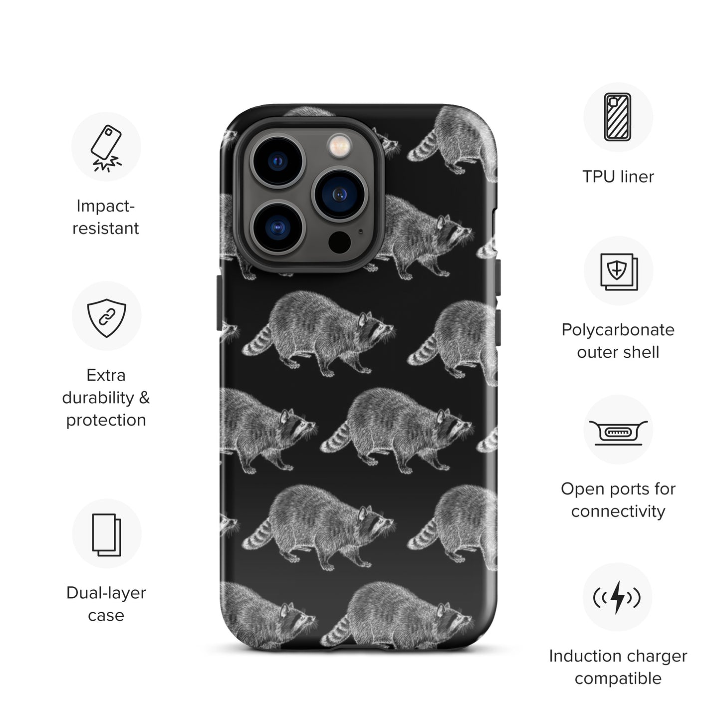 Trash Panda Tough Case for iPhone®