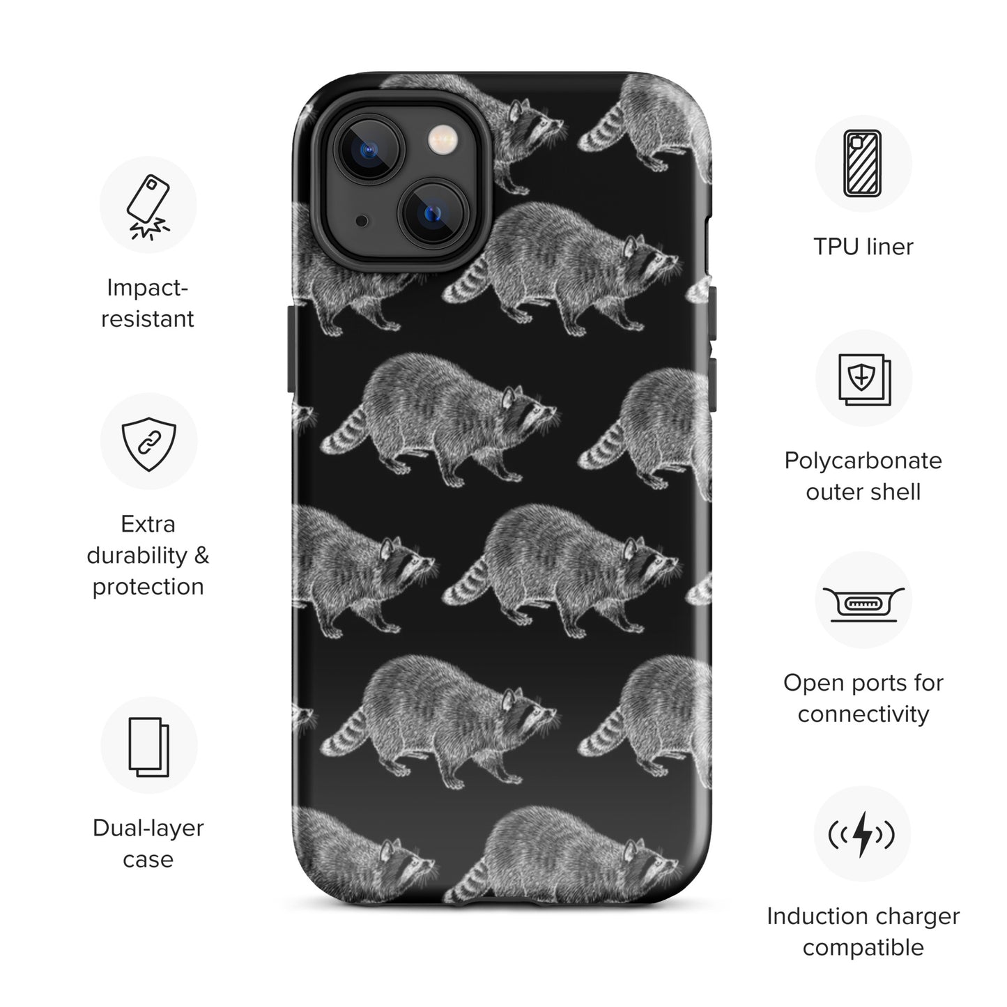 Trash Panda Tough Case for iPhone®