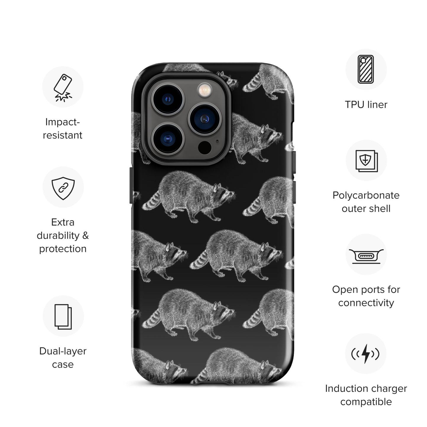 Trash Panda Tough Case for iPhone®