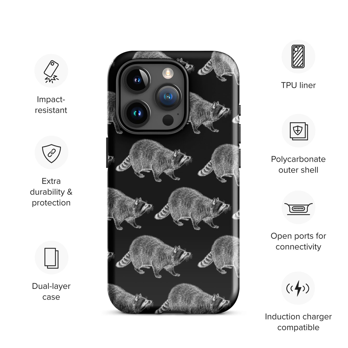 Trash Panda Tough Case for iPhone®