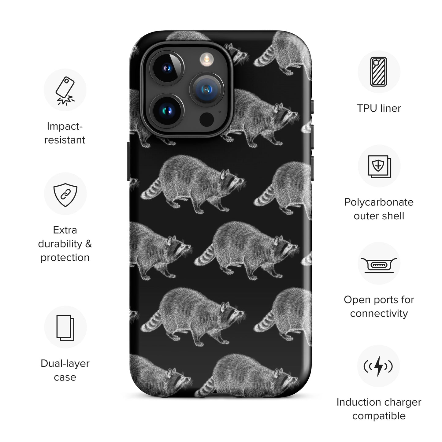 Trash Panda Tough Case for iPhone®