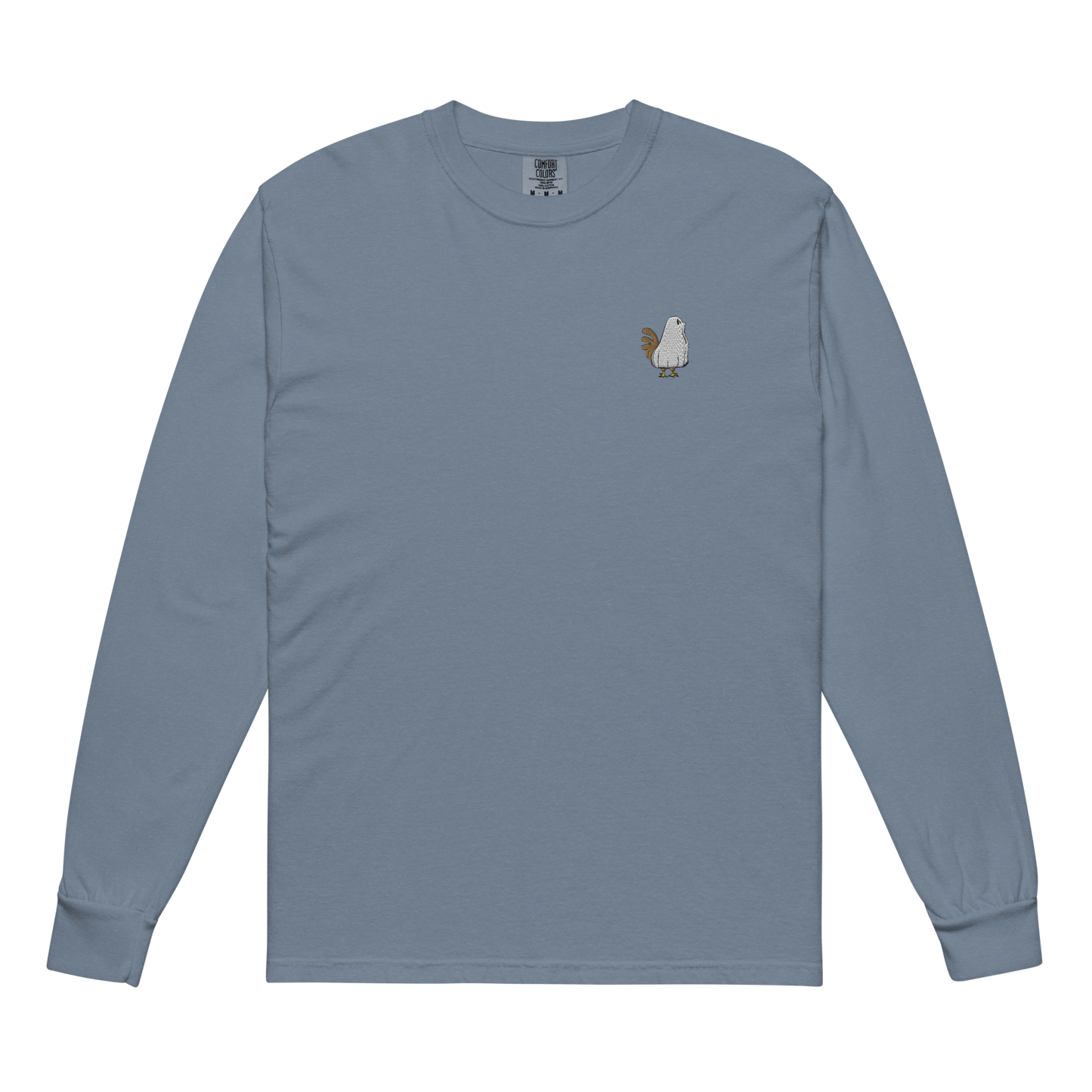 Chicken Ghost Comfort Colors Long-Sleeve