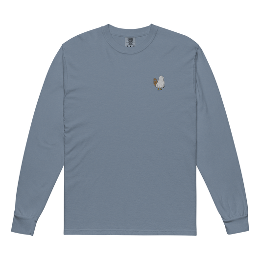 Chicken Ghost Comfort Colors Long-Sleeve