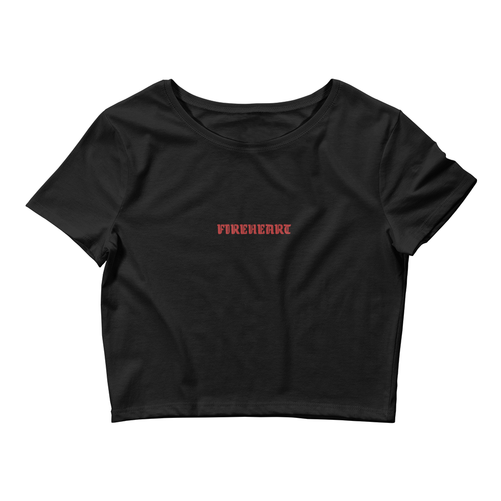 Fireheart Cropped Baby Tee