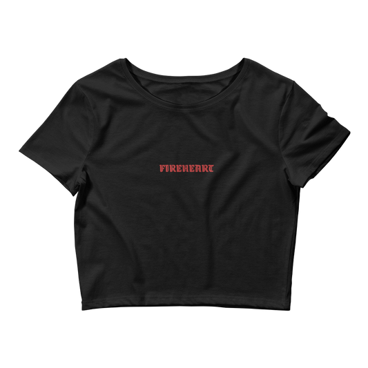 Fireheart Cropped Baby Tee