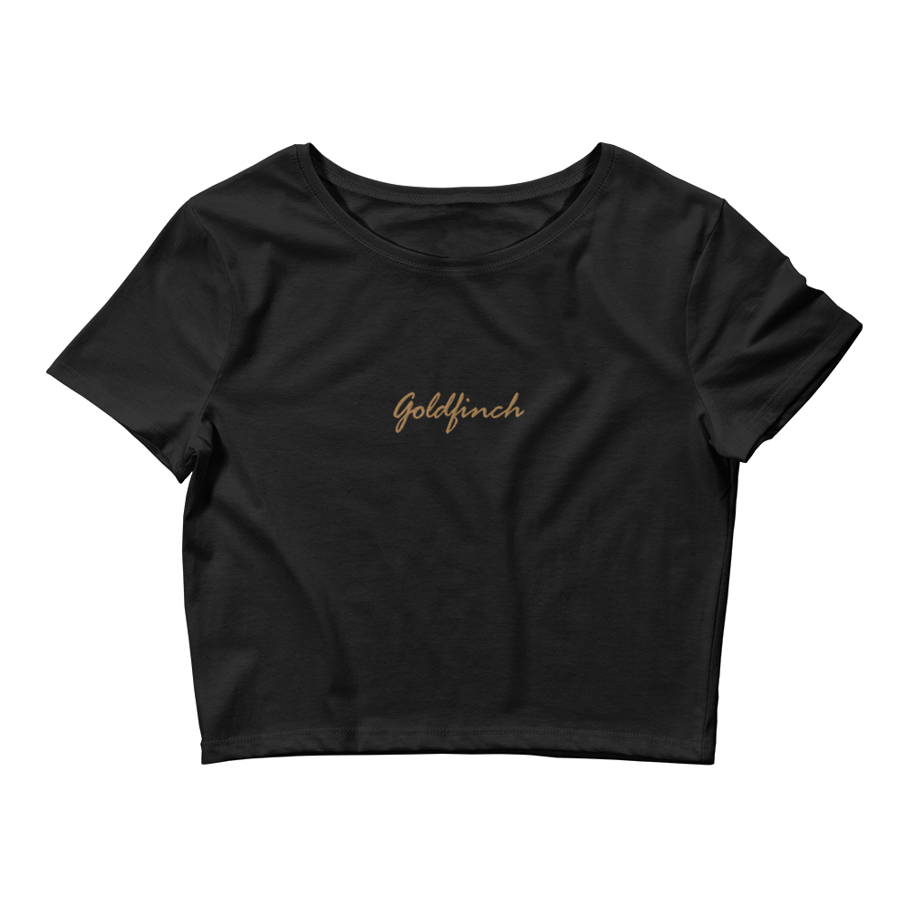 Goldfinch Cropped Baby Tee