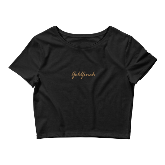 Goldfinch Cropped Baby Tee